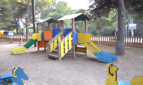 Playground in Son Parc, Menorca © Jo Addison