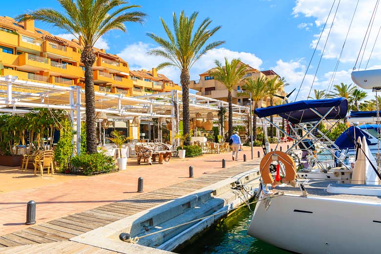 The marina in Sotogrande