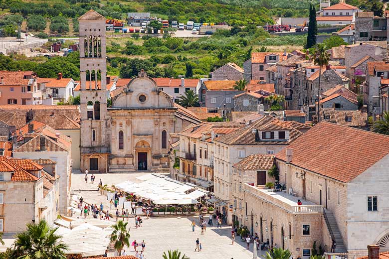 St Stephen's Square and World Heritage Cathedral, Hvar