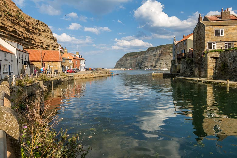The pretty town of Staithes, North Yorkshire The pretty town of Staithes, North Yorkshire