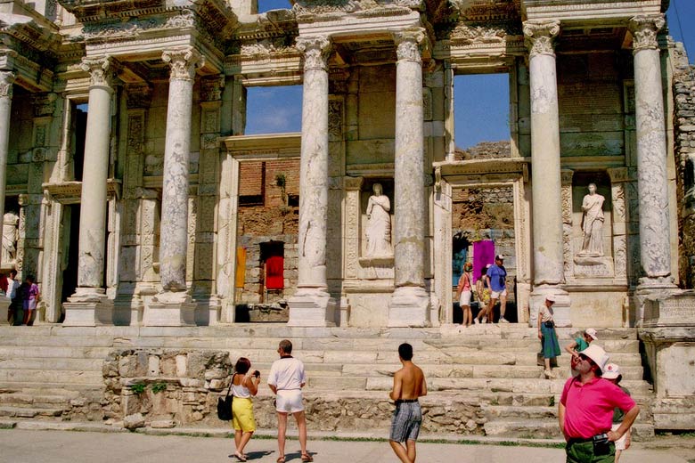 Step back in time at Ephesus, Turkey Step back in time at Ephesus, Turkey