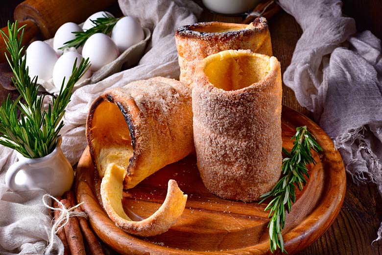 Grab a sugar-dusted chimney cake in Budapest Grab a sugar-dusted chimney cake in Budapest