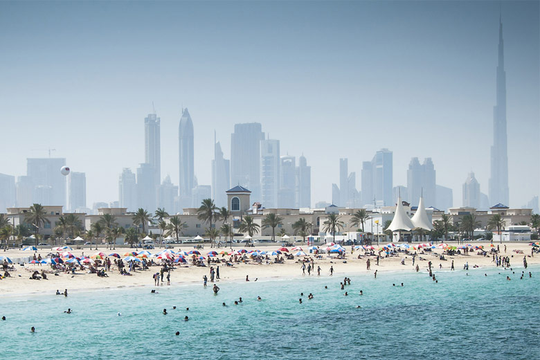 Summer day on Jumeriah Beach, Dubai, UAE © avdons - Fotolia.com