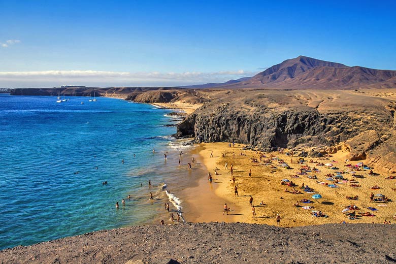 A summer's day on Papagayo Beach