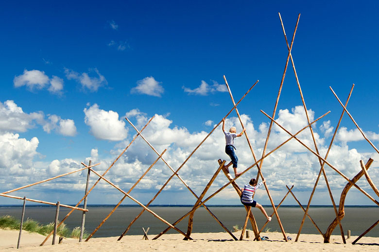 Summer's day on the Curonian Spit, Lithuania