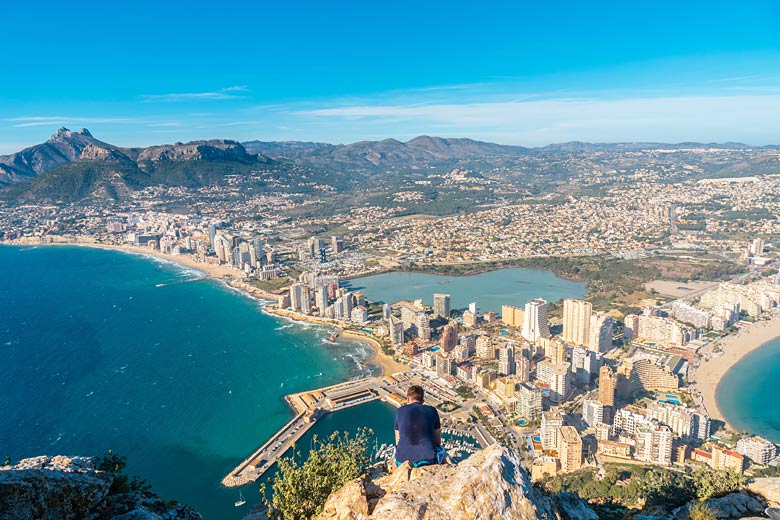 View from the top of Penyal d'Ifac