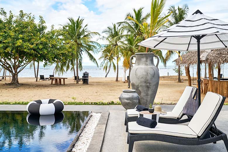 Poolside at  Sun Siyam Pasikudah, Sri Lanka