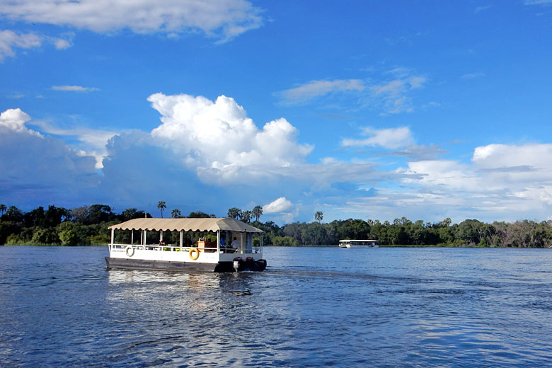 Take a sunset cruise on the Zambezi River, Victoria Falls, Zimbabwe