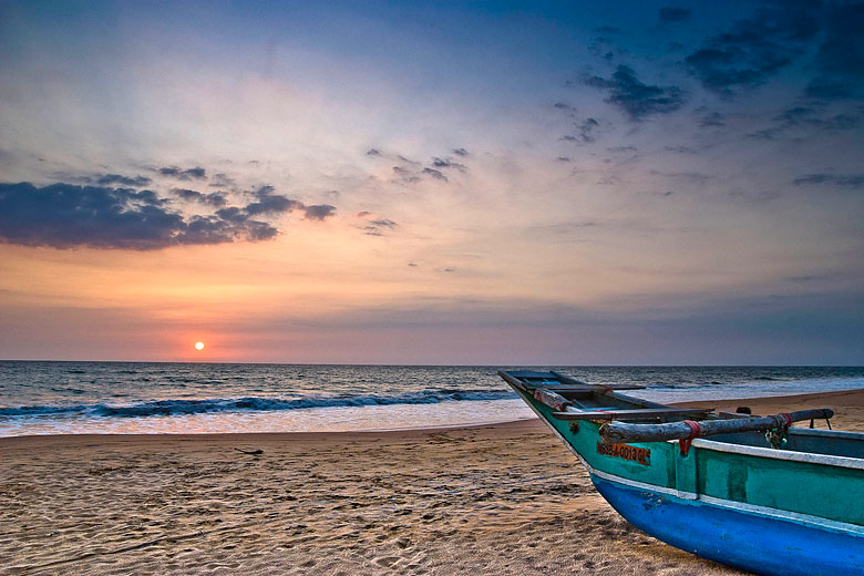 Sunset on Kosgoda Beach, Sri Lanka Sunset on Kosgoda Beach, Sri Lanka