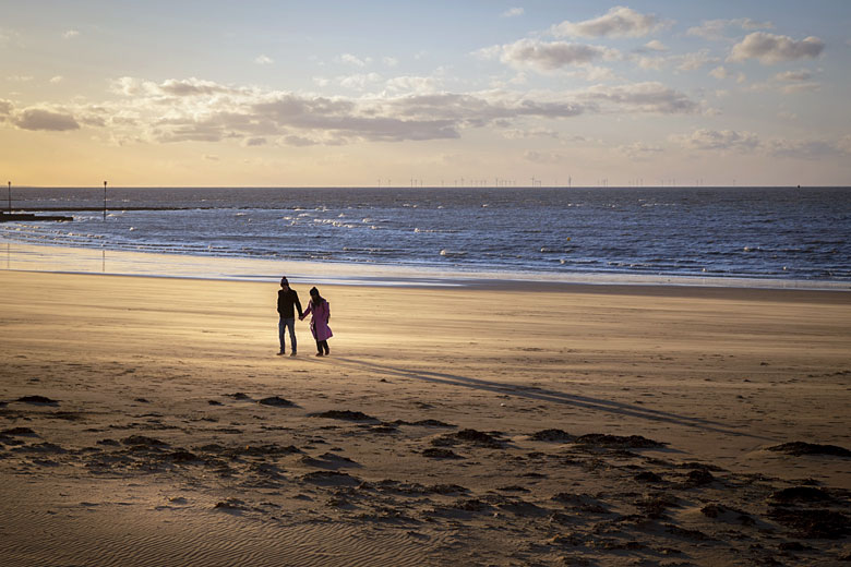 Sunset on Margate Beach, Kent Sunset on Margate Beach, Kent