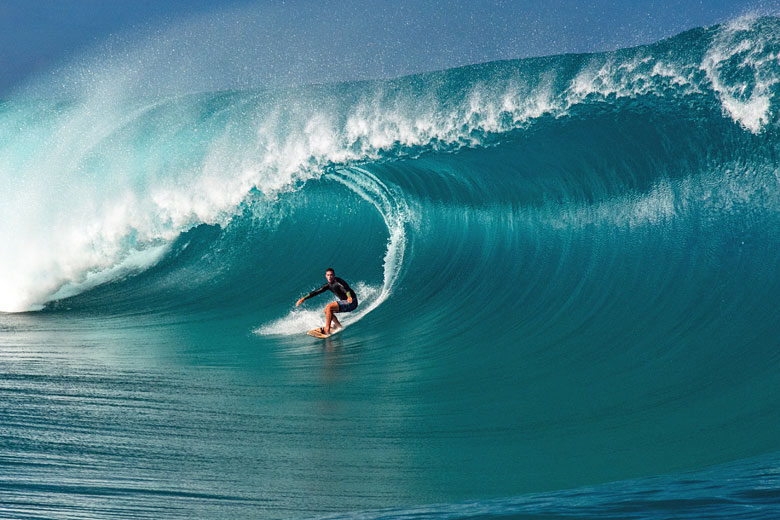Olympic surf spot Teahupo'o Point