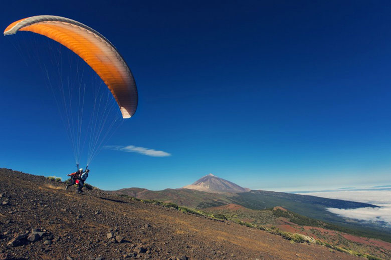 Taking the plunge paragliding in Tenerife Taking the plunge paragliding in Tenerife