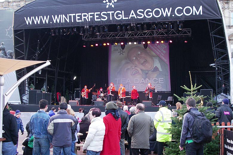 Enjoy live music at Glasgow's Winterfest