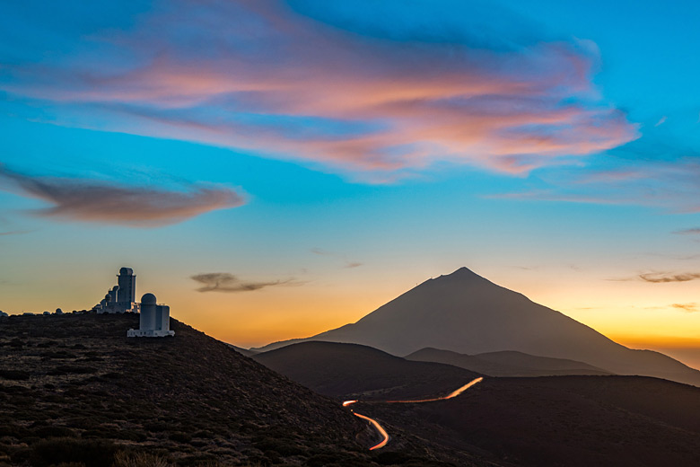 The Teide Observatory at Montaña de Izaña The Teide Observatory at Montaña de Izaña