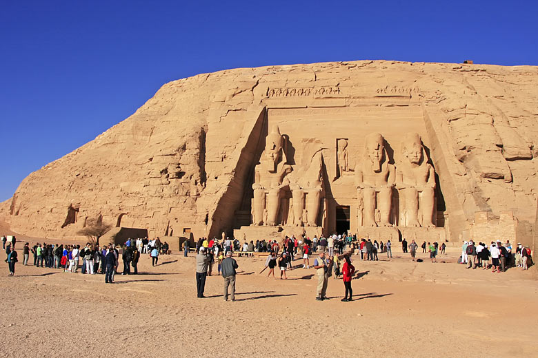 Temple of Ramses II at Abu Simbel, Egypt