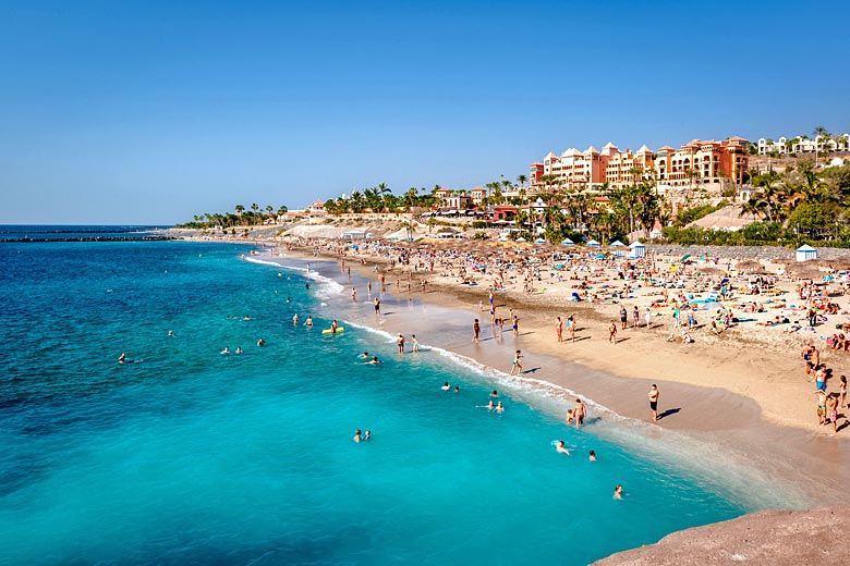 Sea temperatures in Tenerife are at their warmest in September around 24°C
