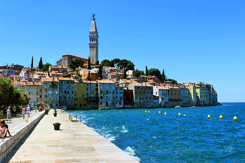 The ancient town of Rovinj, Istria The ancient town of Rovinj, Istria