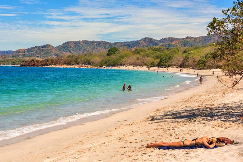 The beach at Playa Conchal, Costa Rica The beach at Playa Conchal, Costa Rica