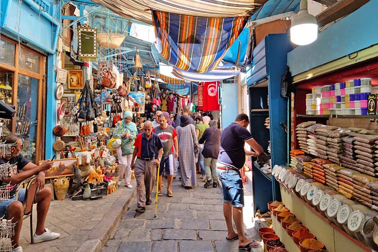 Devle into the Medina in Tunis Devle into the Medina in Tunis