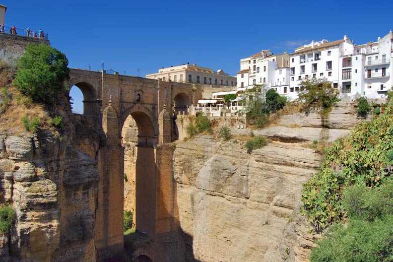 The mountain-top town of Ronda, Costa del Sol