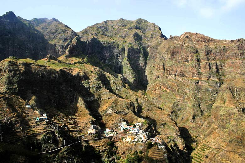 Village of Fontainhas, Santo Antao Village of Fontainhas, Santo Antao