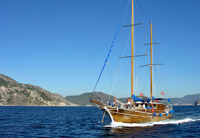 Spend a day on a Turkish gullet Spend a day on a Turkish gullet
