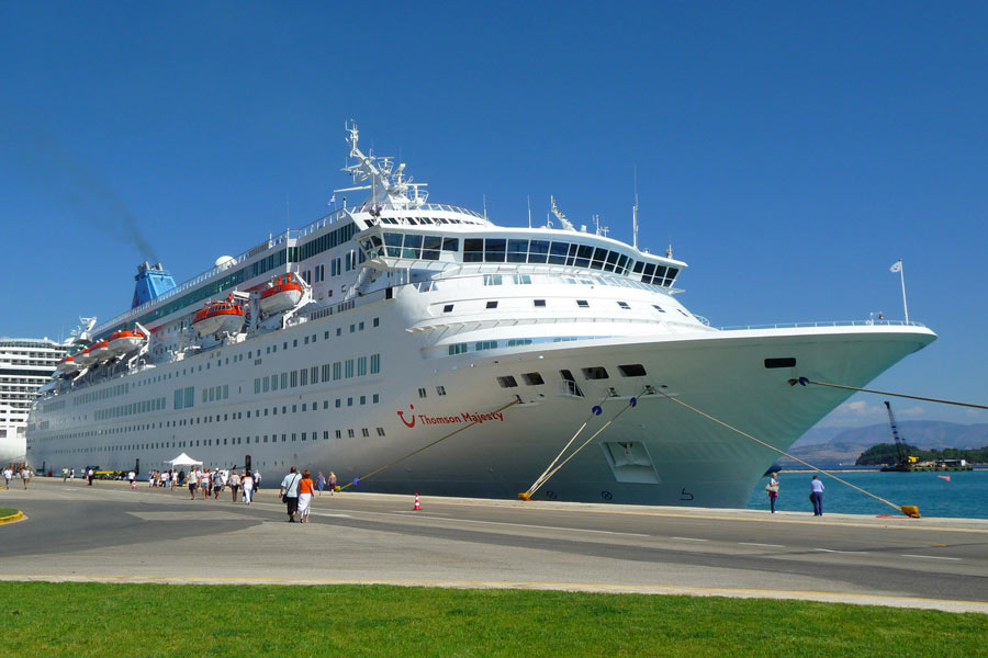 Thomson Majesty docked at Corfu Town, Greece © Neil Thompson - Flickr Creative Commons Thomson Majesty docked at Corfu Town, Greece © Neil Thompson - Flickr Creative Commons