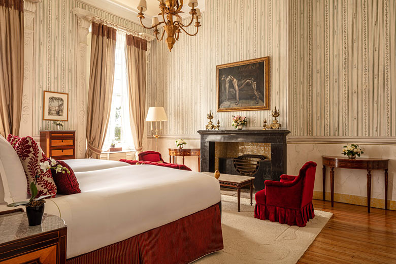 Twin room at the Tivoli Palacio de Seteais Sintra - photo courtesy of NH Hotel Group