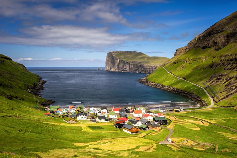 Tjornuvik village, Faroe Islands