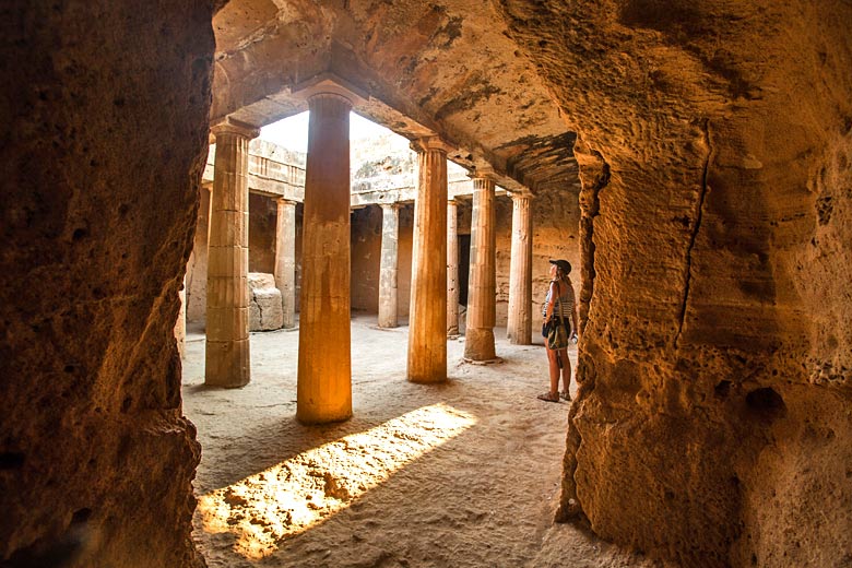 Tombs of the Kings, Paphos, Cyprus Tombs of the Kings, Paphos, Cyprus