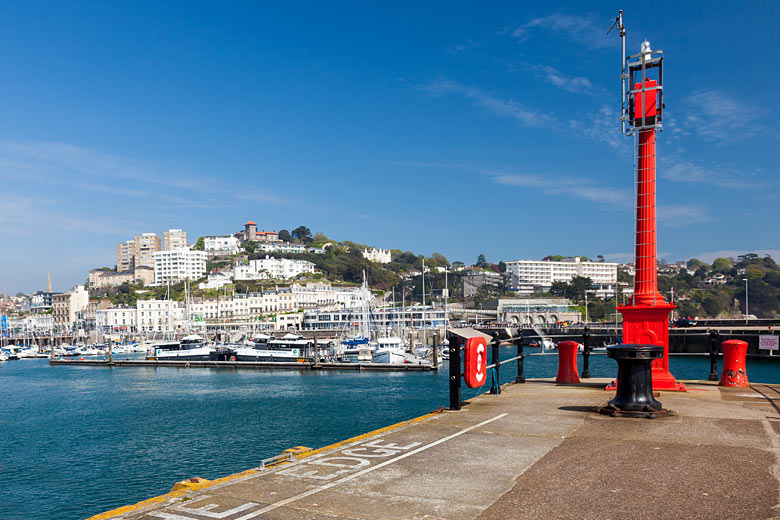 Entrance to Torquay Harbour, Devon Entrance to Torquay Harbour, Devon