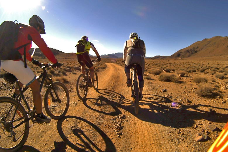 On the road to Nkob, Morocco