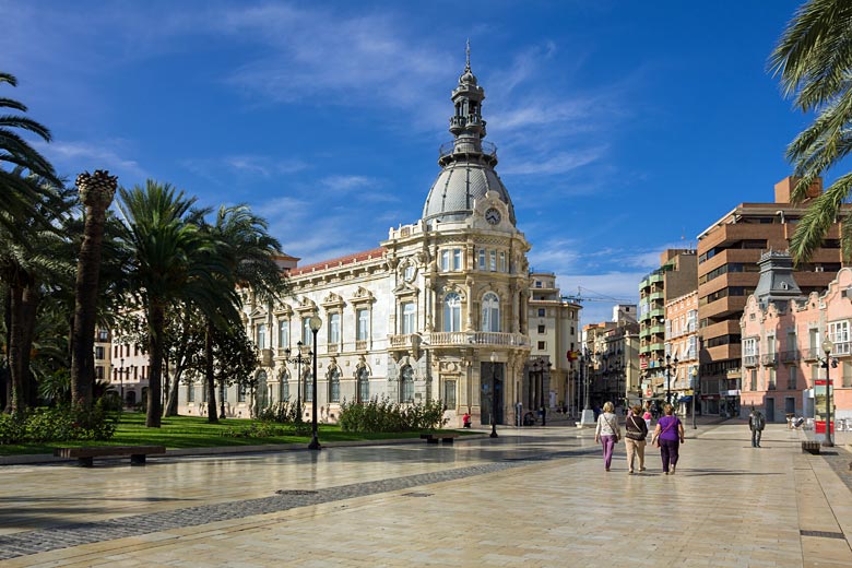 Cartagena's ornate Town Hall Cartagena's ornate Town Hall