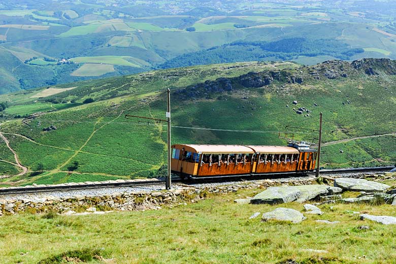 The steep route of Le Petit Train The steep route of Le Petit Train