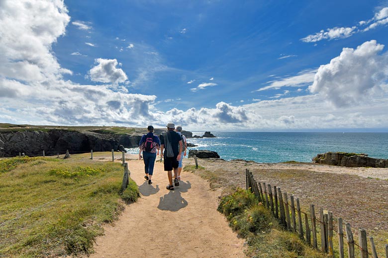 Trekking on the Quiberon peninsula, Brittany