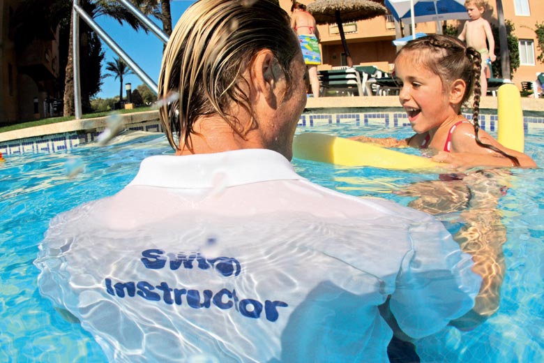 TUI Family Life swimming lesson - photo courtesy of TUI Holidays