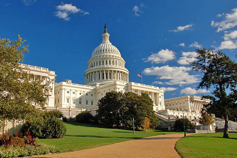 The United States Capitol in the heart of Washington DC The United States Capitol in the heart of Washington DC