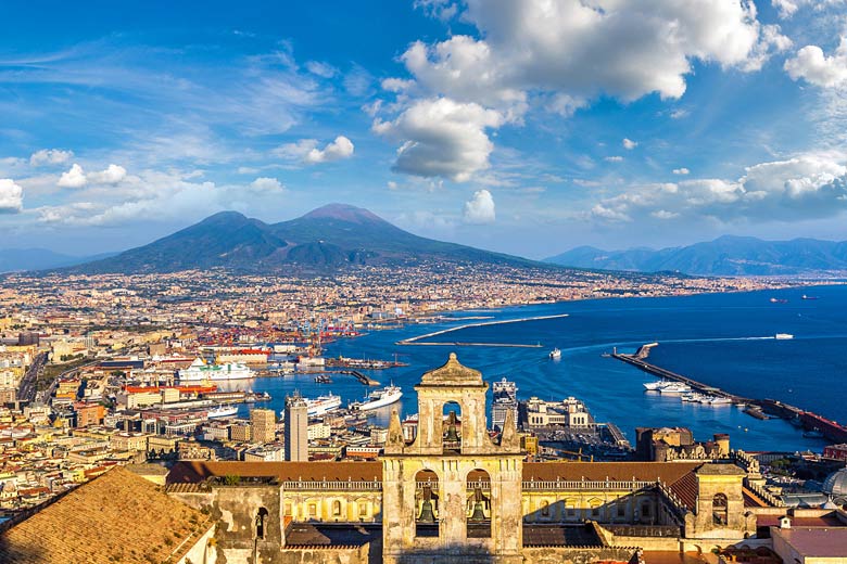 Mighty Mount Vesuvius and the Bay of Naples Mighty Mount Vesuvius and the Bay of Naples