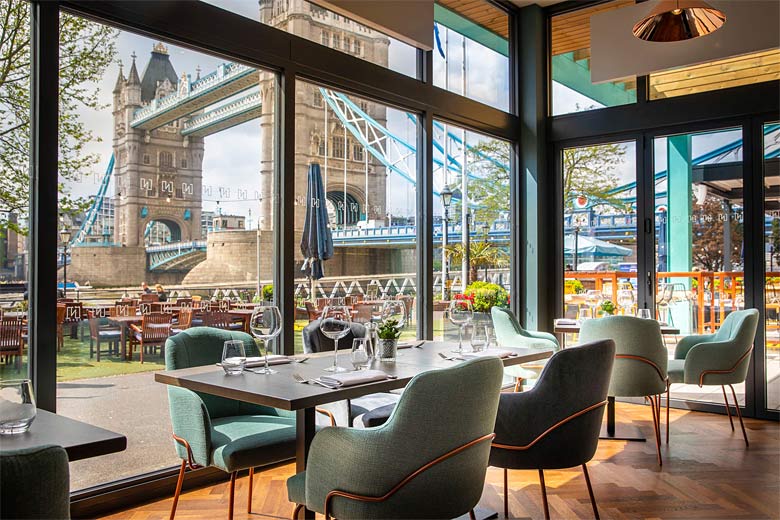 Vicinity Bar at the Tower Hotel, London - photo courtesy of Guoman Hotels