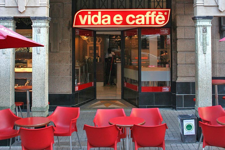 Vida e Caffè, Greenmarket Square, Cape Town Vida e Caffè, Greenmarket Square, Cape Town