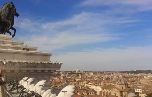 View from Altare della Patria © Kirsten Henton