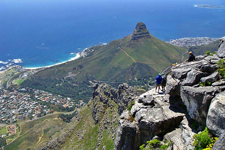 One of the views from the top of Table Mountain One of the views from the top of Table Mountain