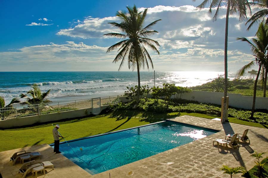 View from the villa, Dominican Republic View from the villa, Dominican Republic