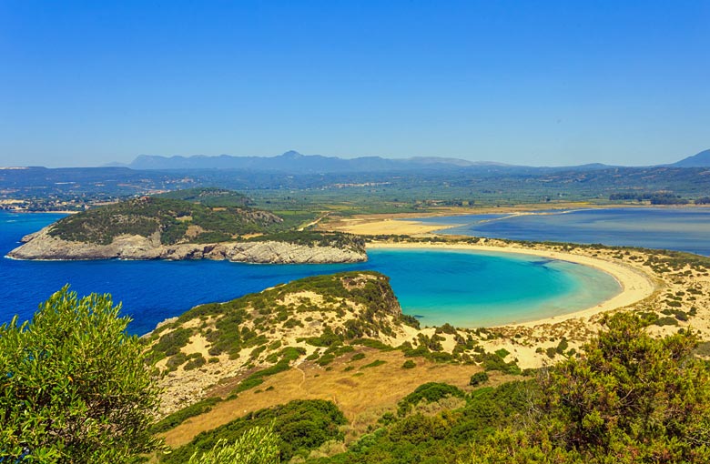 Iconic Voidokilia Beach, Mesennia Iconic Voidokilia Beach, Mesennia