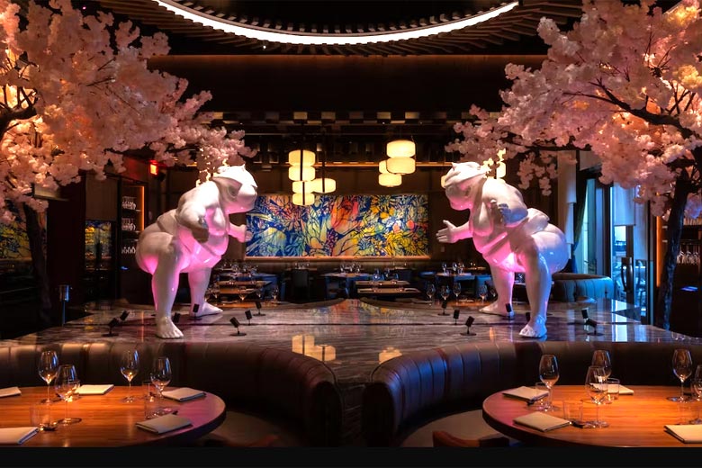 Inside Wakuda Las Vegas, the city's first plant-based fine dining restaurant