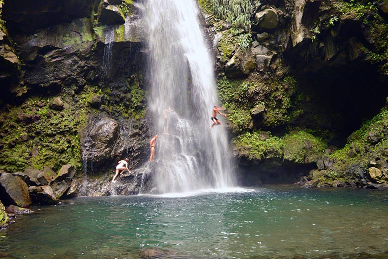 Baleine Falls, just one of many in St Vincent Baleine Falls, just one of many in St Vincent