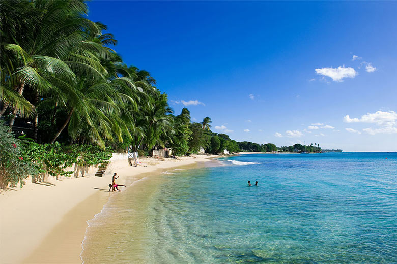 The calmer waters of the Platinum Coast of Barbados