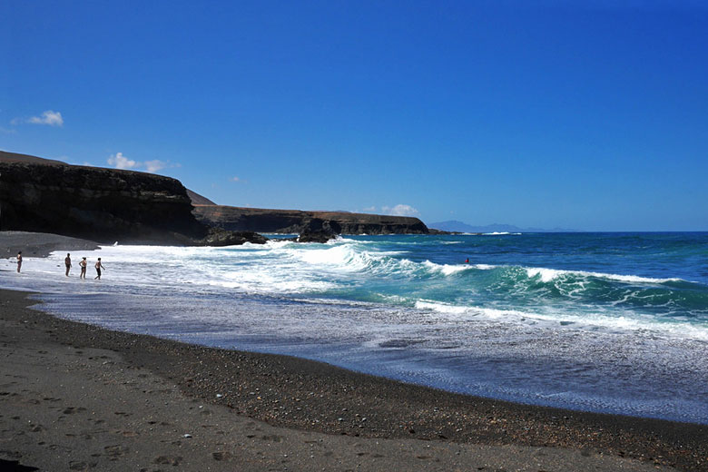 The west coast of Fuerteventura The west coast of Fuerteventura