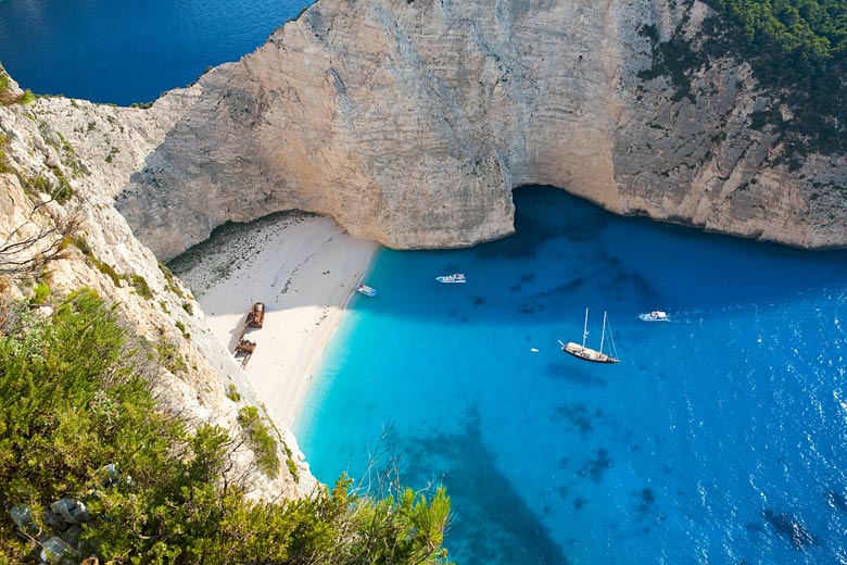 Iconic Navagio Beach, Zante