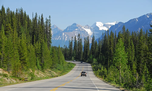 Banff, Alberta in Canada